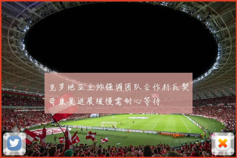克罗地亚主帅强调团队合作科瓦契奇康复进展缓慢需耐心等待